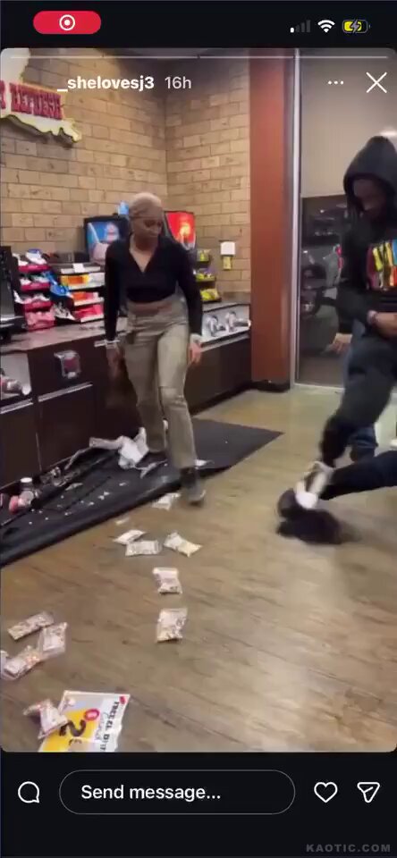 For a while the store destruction and thievery seemed to be going down, but it looks like my thinking was wrong. A group of men dressed as women, came into the store and started throwing inventory on the floor and fighting the workers. No one knows why.