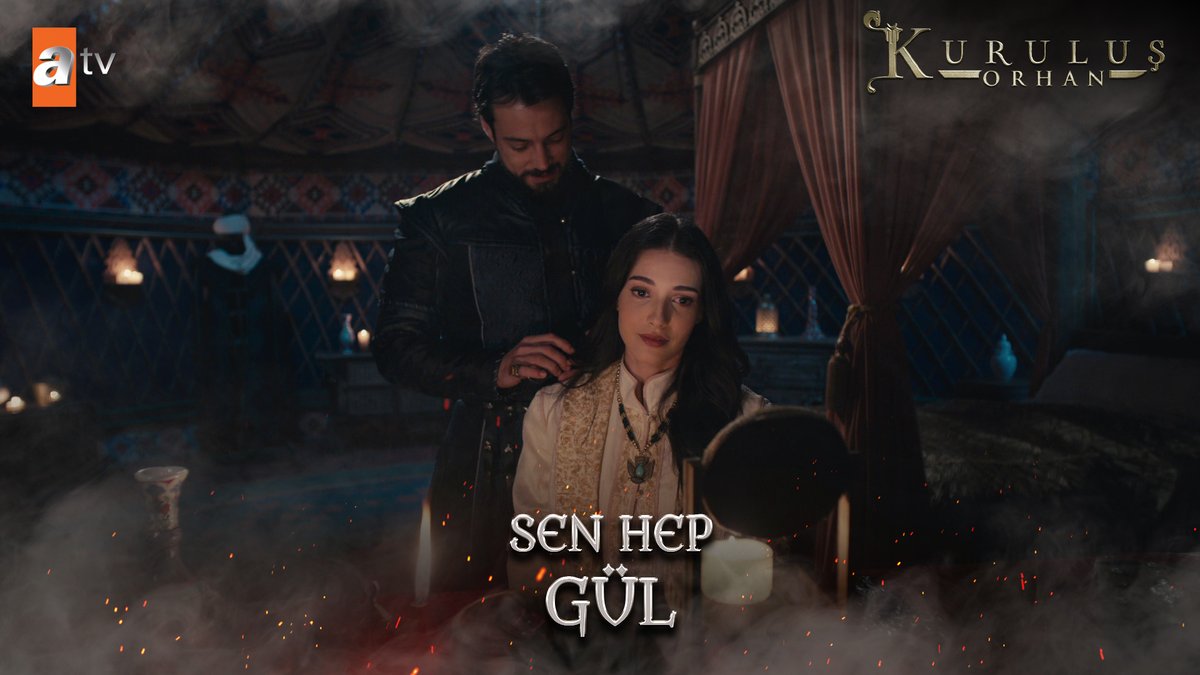 Orhan Bey ve Nilüfer Hatun'un büyük sevdası... "Sen hep gül!" #KuruluşOrhan atv