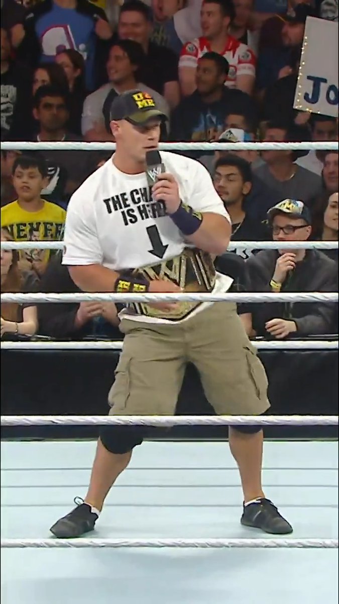 The original heel turn from John Cena 😅 Don't miss John Cena's FINAL match this Saturday at #SNME, 8e/5p on Peacock!