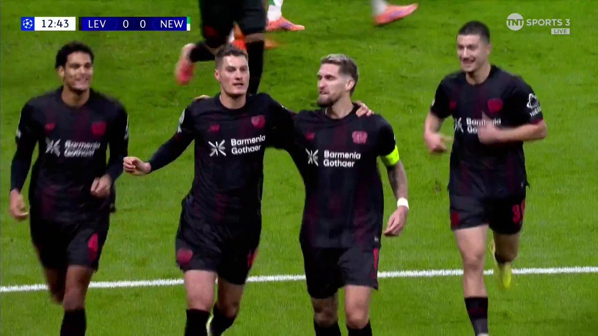 Not an ideal start 👀 Newcastle go 1-0 down thanks to an own goal from captain Bruno Guimaraes 😬 TNT Sports & discovery+ UK