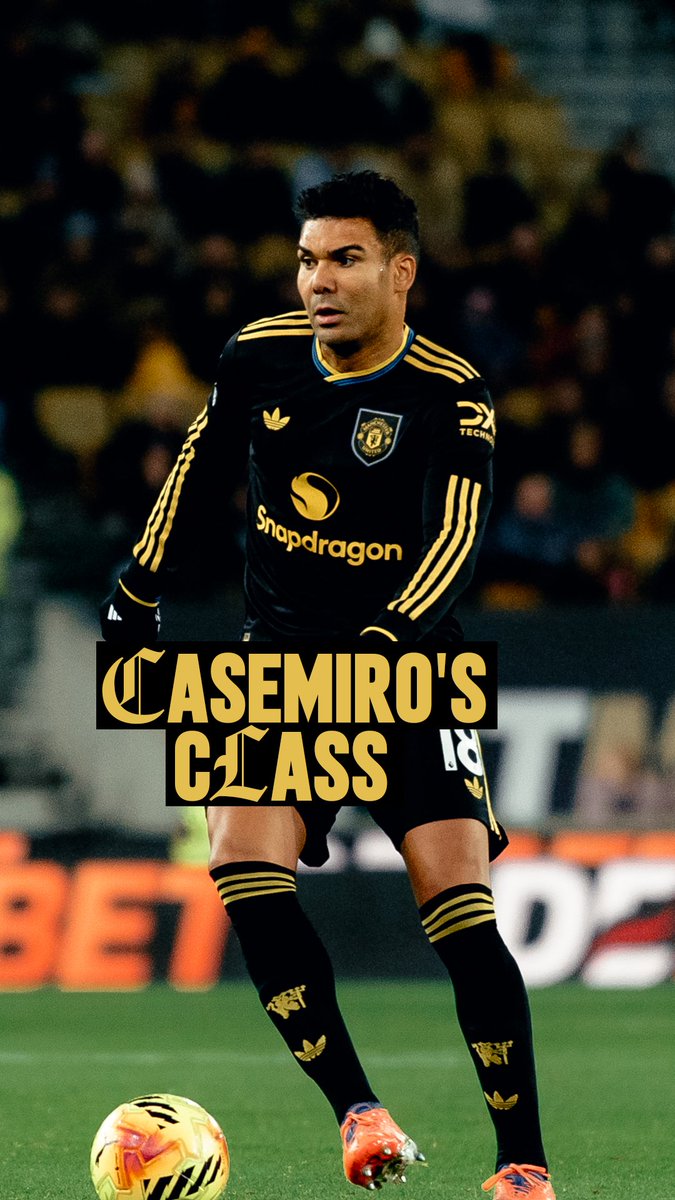 🔝 Casemiro put in a notable display at Molineux on Monday 👏