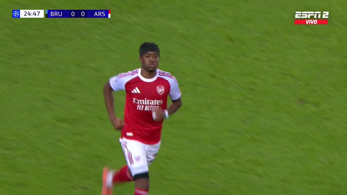 Que golazo de Neymar Madueke con el Arsenal 😱🔴