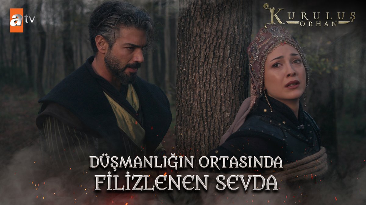 Düşmanlığın ortasında filizlenen aşk... Flavius, Fatma Hatun'u kurtarabilecek mi? #KuruluşOrhan atv