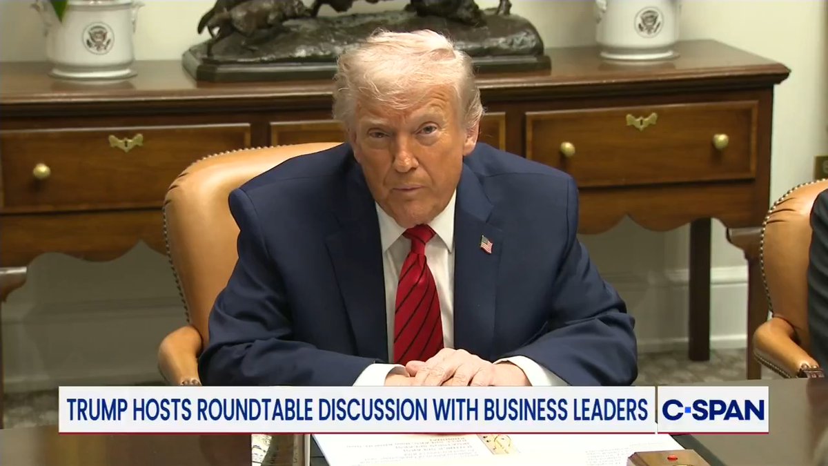 President Trump: “The head of the Federal Reserve is a stiff. You know, you fight that. It’s amazing — we fight that, and yet interest rates are going down, except with him not too much. He did, I would say, a rather small number that could have been doubled — at least doubled.”