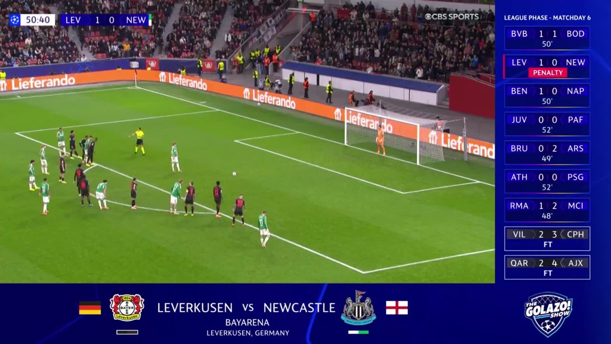 Anthony Gordon scores his fifth #UCL goal of the season to bring Newcastle level ⚫⚪