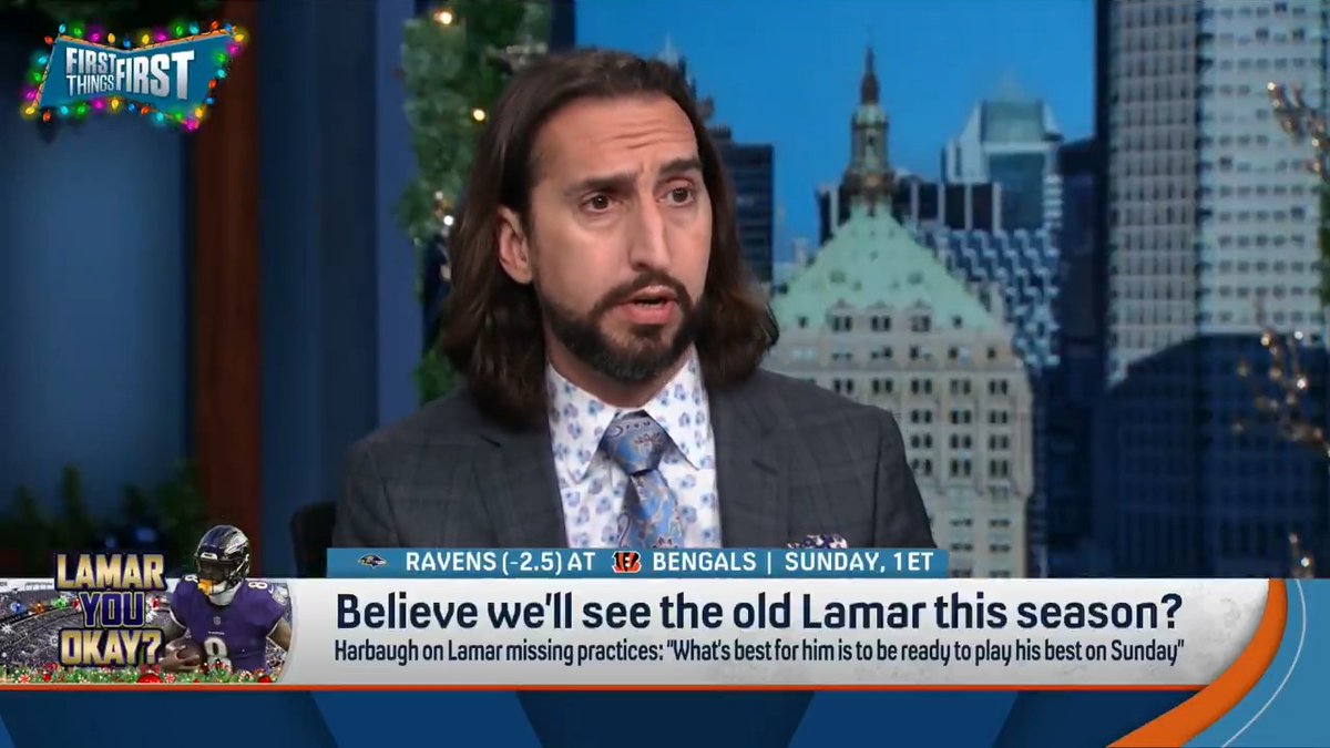 “Lamar has given a bunch of signals this year… that yeah, I think this iteration of the Ravens has run its course.” nick wright believes Baltimore needs a reset at HC: