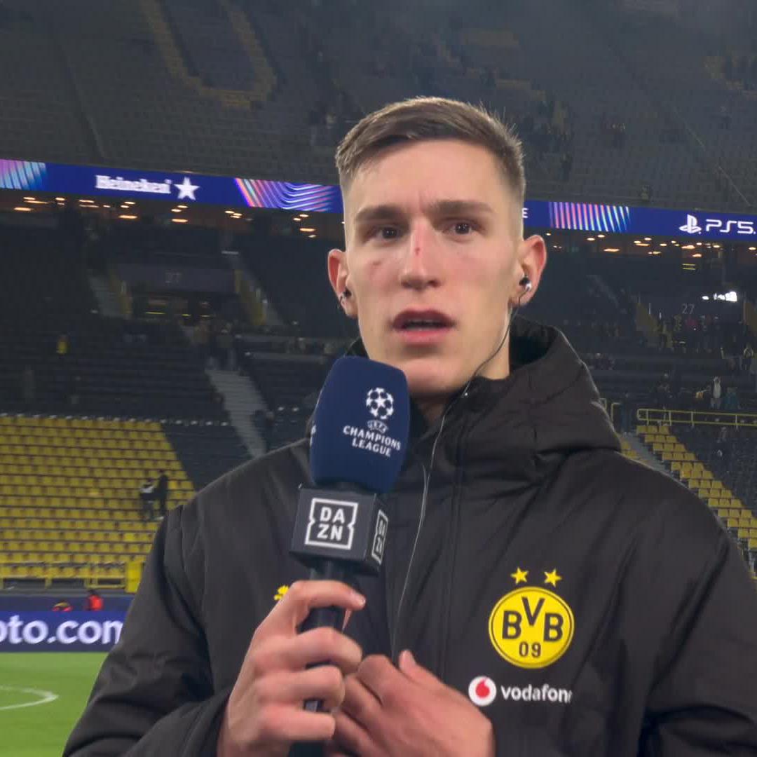 Schlotterbeck ist KOMPLETT BEDIENT #UCL #DAZNmoment #BVBBOD