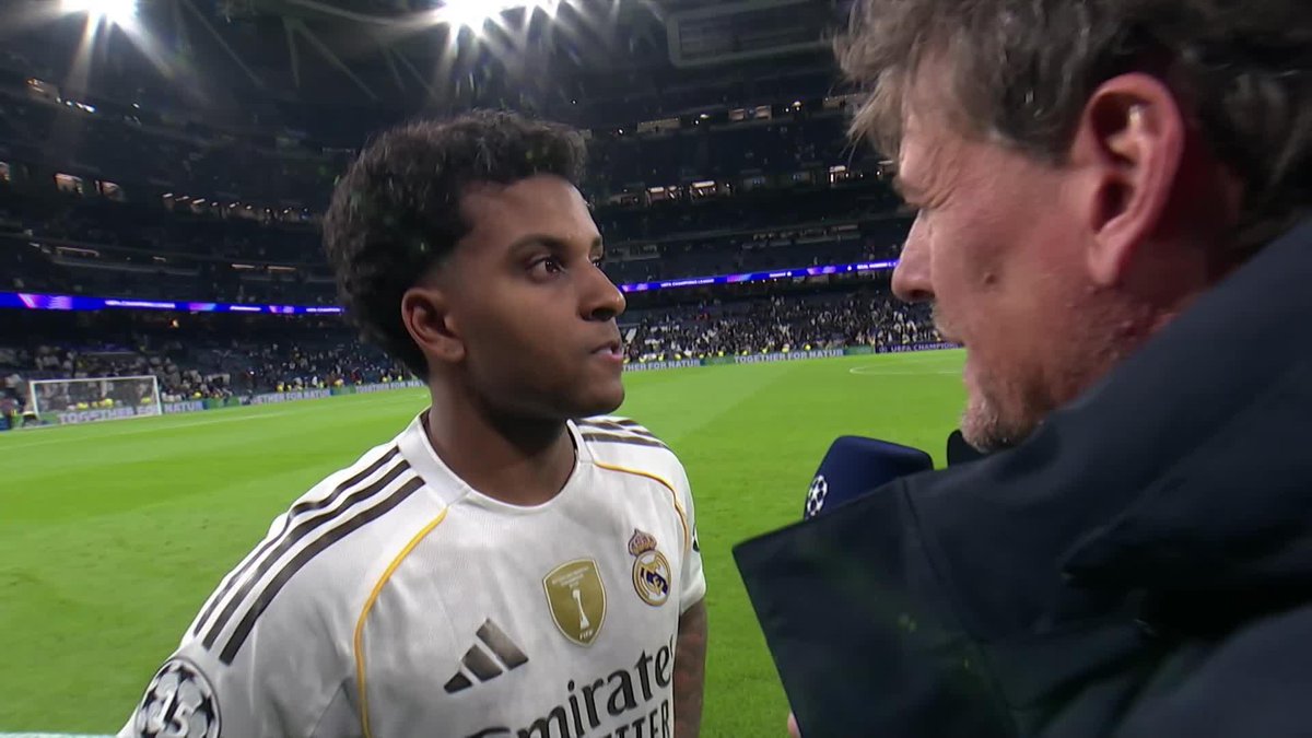 “We are in a very complicated moment…We are with [Xabi Alonso]. We need this unity to move forward.” 🗣️ Rodrygo speaks out in support of Real Madrid manager Xabi Alonso after a tough UCL loss at the Bernabéu 💪