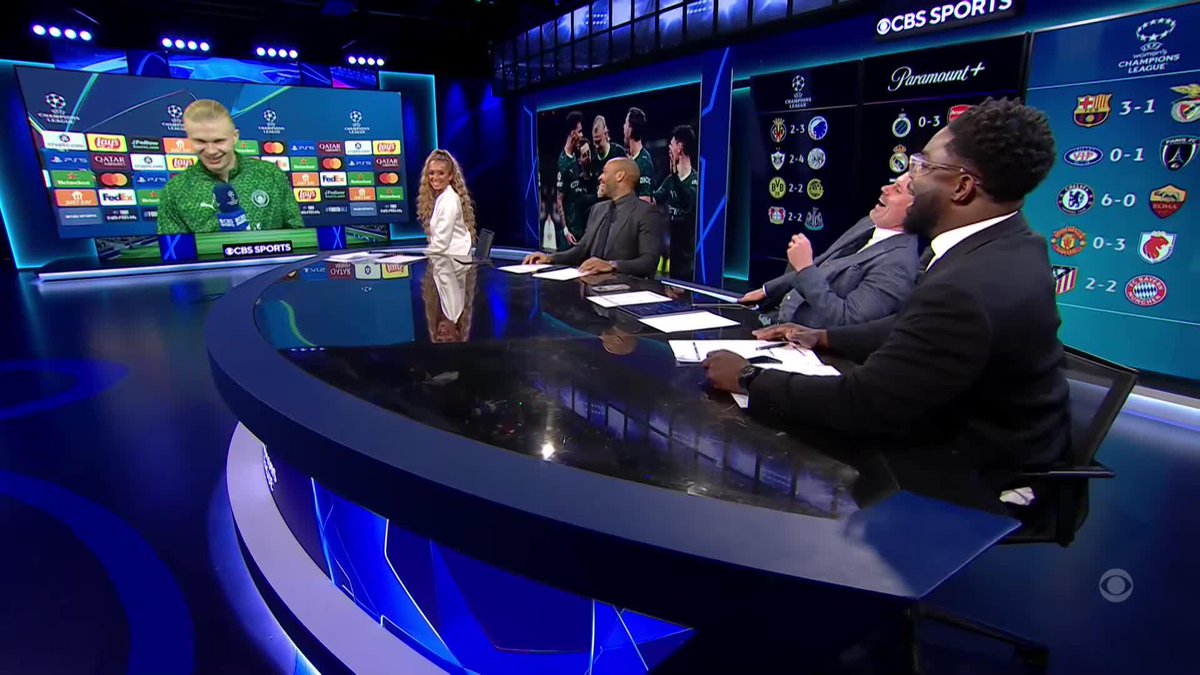 Erling Haaland came for Jamie Carragher right off the bat ๐