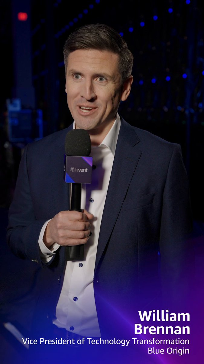 Post-AWS re:Invent keynote, William Brennan, VP of Technology Transformation at Blue Origin, shares his thoughts on Agentic AI.