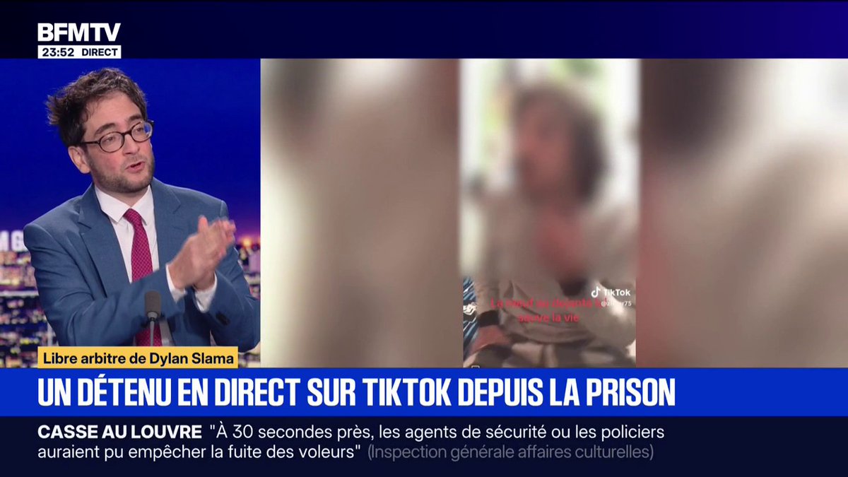 LIBRE ARBITRE DE DYLAN SLAMA - Ce détenu qui fait des directs sur Tiktok, rend folle l'administration pénitentiaire