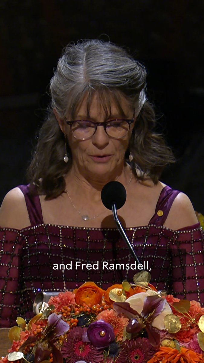 "As a woman in science I especially want to acknowledge those role models who gave me the courage and incentive to persevere; my hope is that I in turn can be that role model for my own daughters, who are just now launching out into the world, as well as for other young women who are excited about science." During her Nobel Prize banquet speech, medicine laureate Mary Brunkow took time to acknowledge the importance of role models. Read the full speech: