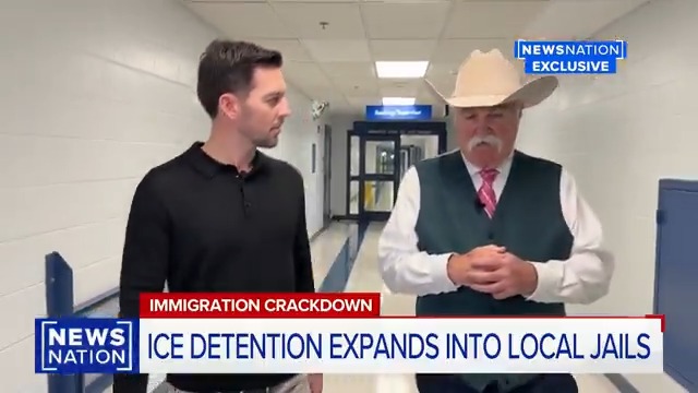 Butler County Sheriff Rick Jones' immigration enforcement policies have made national headlines after the reinstatement of a partnership that allows ICE to detain migrants in the county's jail. NewsNation's Alex Caprariello spoke with Jones about his policies and the negative feedback he's received. More: