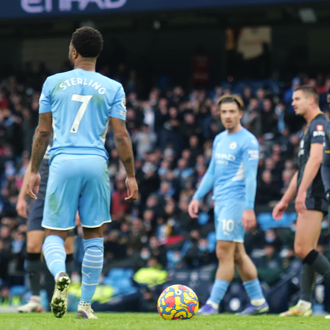 #OnThisDay: #ManCity 1-0 Wolves [2021] ⚽️ [66' P] Raheem Raheem Sterling