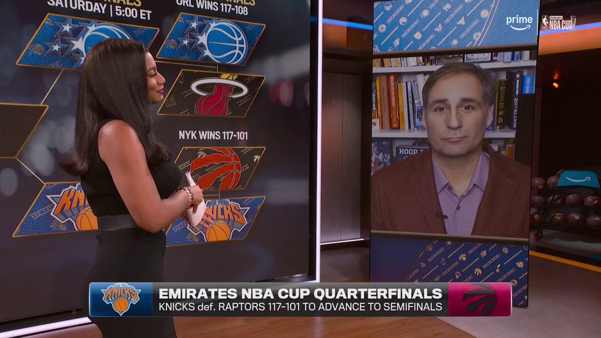 The one and only Zach Lowe is back on NBA on Prime reacting to last night's games 📝