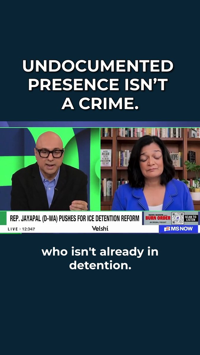 The immigration system is a CIVIL system. It is NOT a crime to be undocumented.
