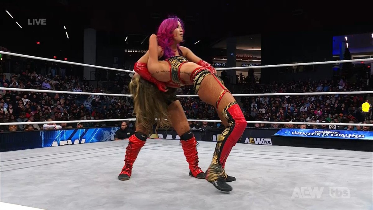 BABES. OF. WRATH! Harley Cameron and Willow Nightingale pull it off and become the FIRST AEW Women's Tag Team Champions #AEWDynamite Winter Is Coming is LIVE on TBS and HBO Max