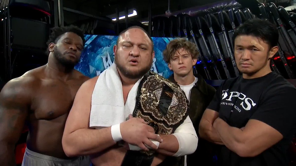 The Opps are locked in! #AEW World Champion Samoa Joe has a message for Eddie Kingston ahead of their main event battle for the gold! Watch #AEWDynamite LIVE on TBS &amp; HBO Max