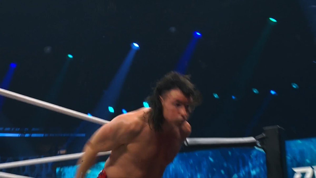 WITH ONE MINUTE LEFT, @SPEEDBALLBAILEY GETS HIS FIRST POINTS! Watch #AEWDynamite LIVE on TBS &amp; HBO Max