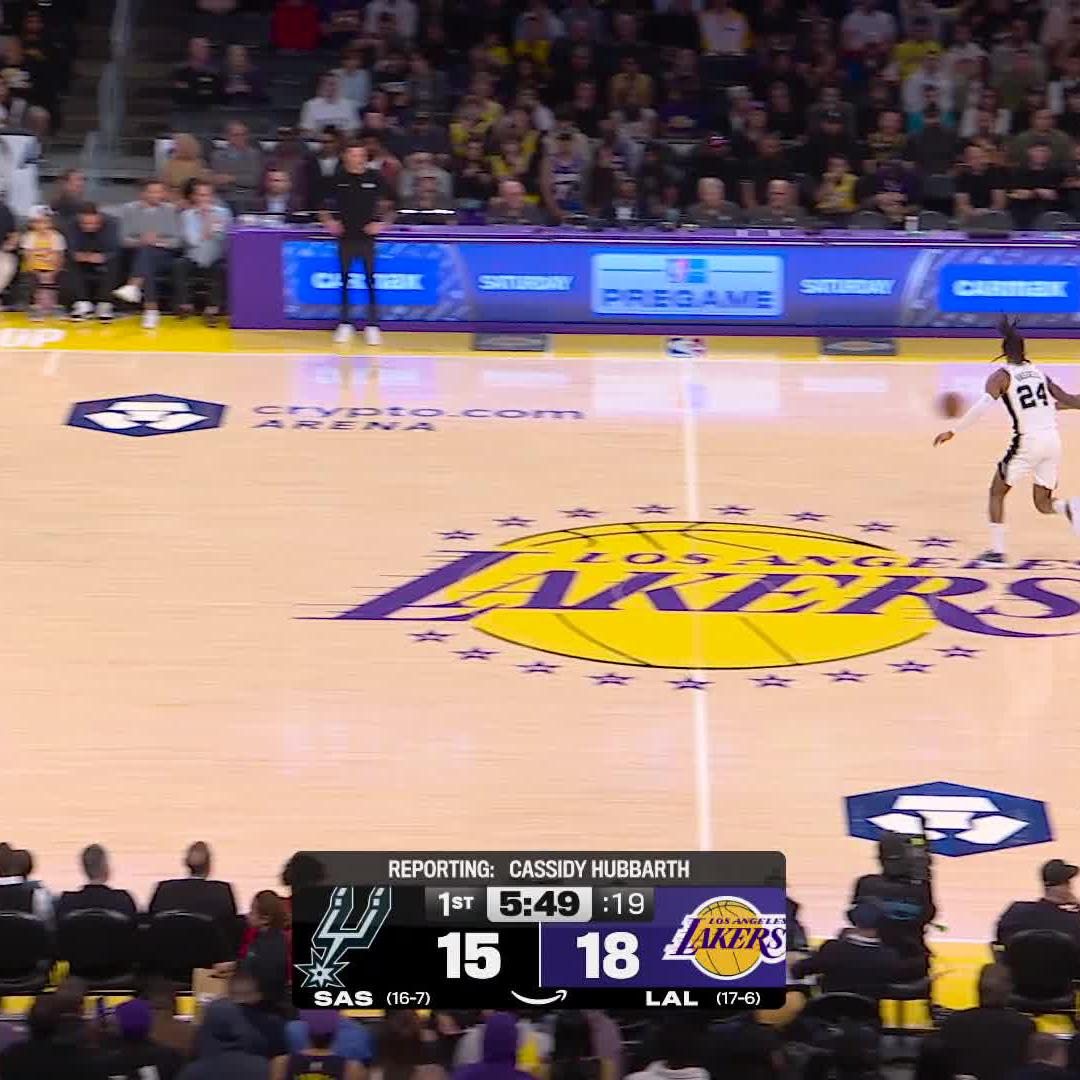 He'll take that 😌 📺 NBA on Prime