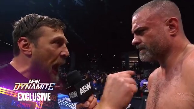 EXCLUSIVE! @BryanDanielson & Eddie Kingston share a special moment after #AEWDynamite!