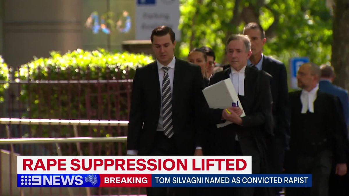 #BREAKING: Tom Silvagni, the son of Carlton legend Stephen Silvagni, can now be revealed as the high-profile Melbourne man convicted of rape earlier this month. Full details TONIGHT in #9News at 6pm and on 9Now. Eliza Rugg