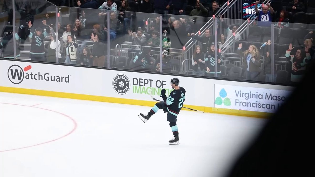 The Seattle Kraken overtime winner, but cinematic 🎬