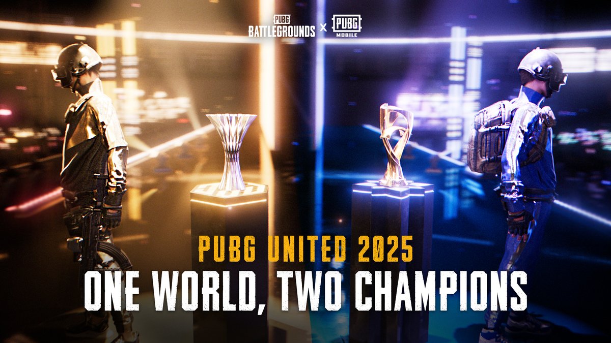 ONE WORLD, TWO CHAMPIONS🌍 Get ready for the global celebration🔥 #pubg #pubgesports #battlegrounds #pubgunited