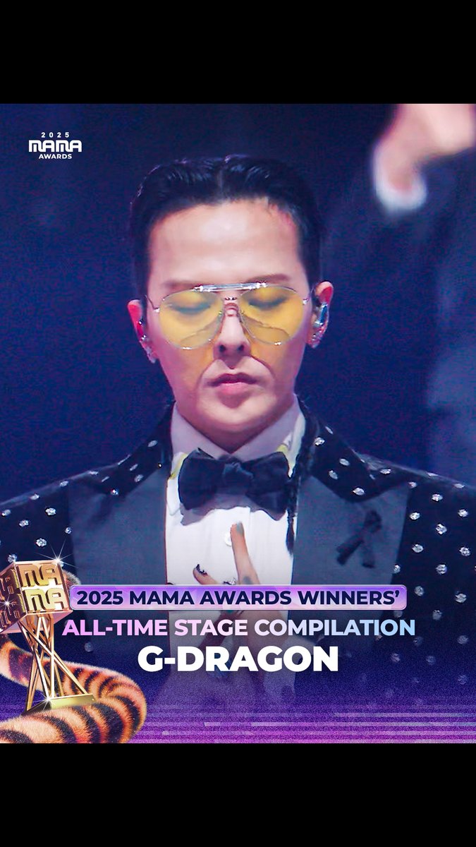 [#2025MAMA] WINNERS’ ALL-TIME STAGE #GDRAGON Take a look at the iconic stages of G-DRAGON who won 🏆VISA ARTIST OF THE YEAR 🏆BEST MALE ARTIST 🏆BEST DANCE PERFORMANCE MALE SOLO 🏆FANS' CHOICE MALE TOP 10 *Mnet K-POP Youtube에서 Full ver.을 확인하세요! HEAR MY ROAR, UH-HEUNG 2025 MAMA AWARDS #MAMAAWARDS #2025MAMAAWARDS