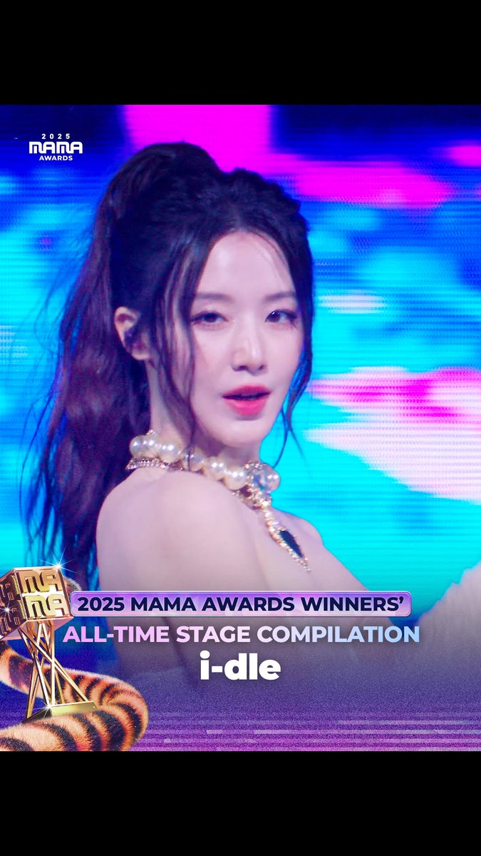 [#2025MAMA] WINNERS’ ALL-TIME STAGE #idle Take a look at the iconic stages of i-dle (아이들) who won 🏆FANS’ CHOICE FEMALE TOP 10 *Mnet K-POP Youtube에서 Full ver.을 확인하세요! HEAR MY ROAR, UH-HEUNG 2025 MAMA AWARDS #MAMAAWARDS #2025MAMAAWARDS
