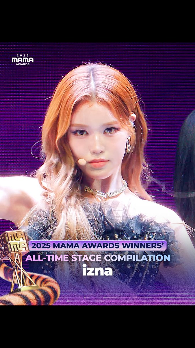 [#2025MAMA] WINNERS’ ALL-TIME STAGE #izna Take a look at the iconic stage of izna who won 🏆FAVORITE RISING ARTIST *Mnet K-POP Youtube에서 Full ver.을 확인하세요! HEAR MY ROAR, UH-HEUNG 2025 MAMA AWARDS #MAMAAWARDS #2025MAMAAWARDS