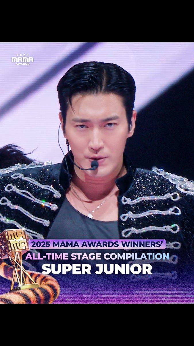 [#2025MAMA] WINNERS’ ALL-TIME STAGE #SUPERJUNIOR Take a look at the iconic stages of SUPER JUNIOR who won 🏆INSPIRING ACHIEVEMENT *Mnet K-POP Youtube에서 Full ver.을 확인하세요! HEAR MY ROAR, UH-HEUNG 2025 MAMA AWARDS #MAMAAWARDS #2025MAMAAWARDS