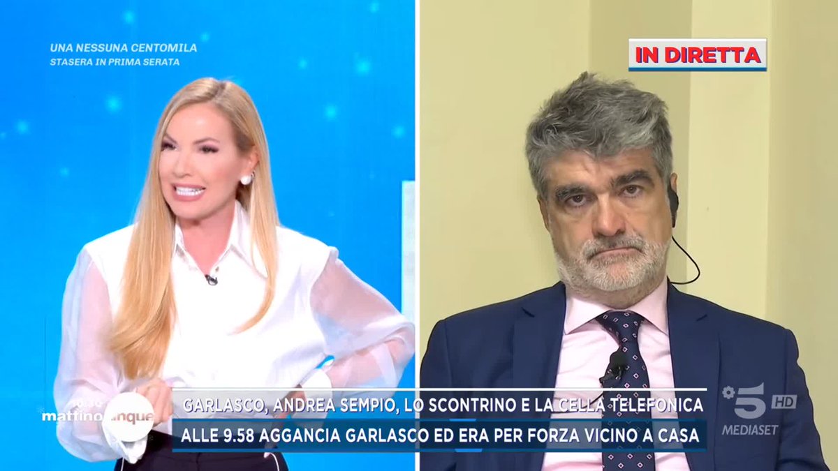 Alibi e il lavoro alla tesi di Stasi: "escludo che Stasi in quei momenti fosse in quella casa" Parla il perito che analizzò il computer di Alberto #Mattino5 #Garlasco