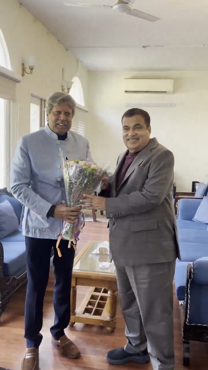 📍 New Delhi Eminent Cricketer & Former Indian Captain Shri Kapil Dev Ji called on in Delhi today.