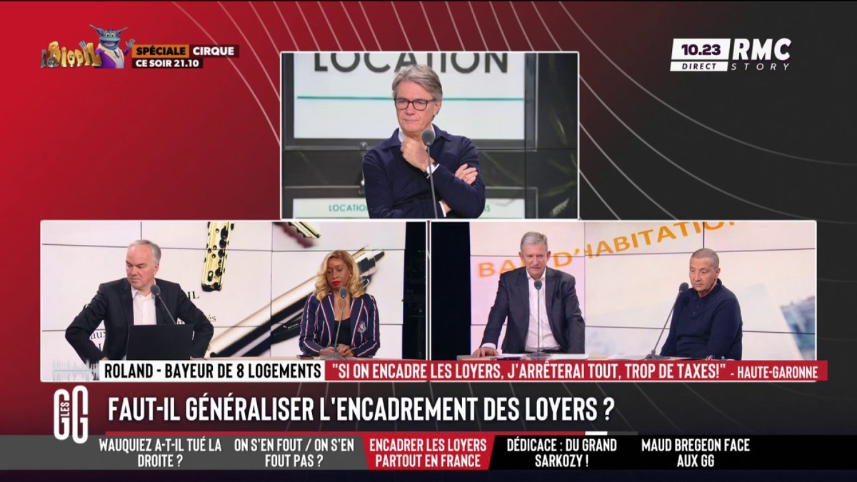 🏠 Faut-il généraliser l'encadrement des loyers ? 📞 Roland : "J'ai 8 logements en location, mes locataires ne partent pas car je fais des loyers qui tiennent la route ! On a énormément de normes... J'ai un locataire qui fait un impayé, je galère comme tout !" #GGRMC