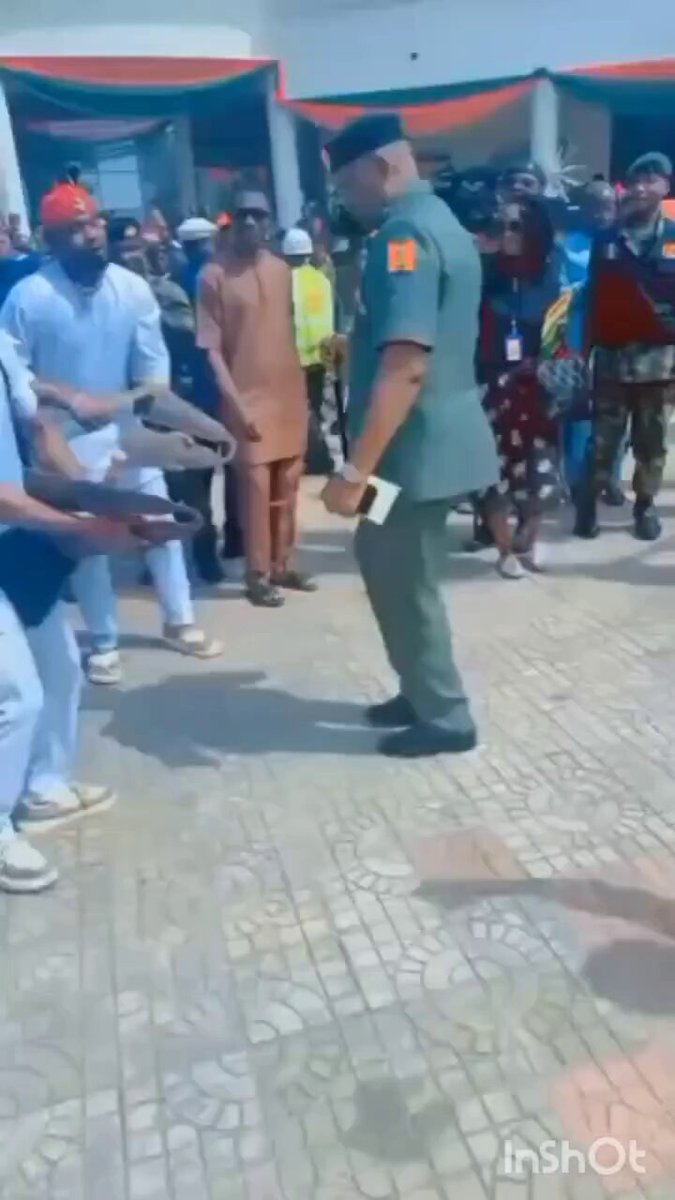Newly Promoted Major General Shows Off Ogene Dance Moves✨❤️