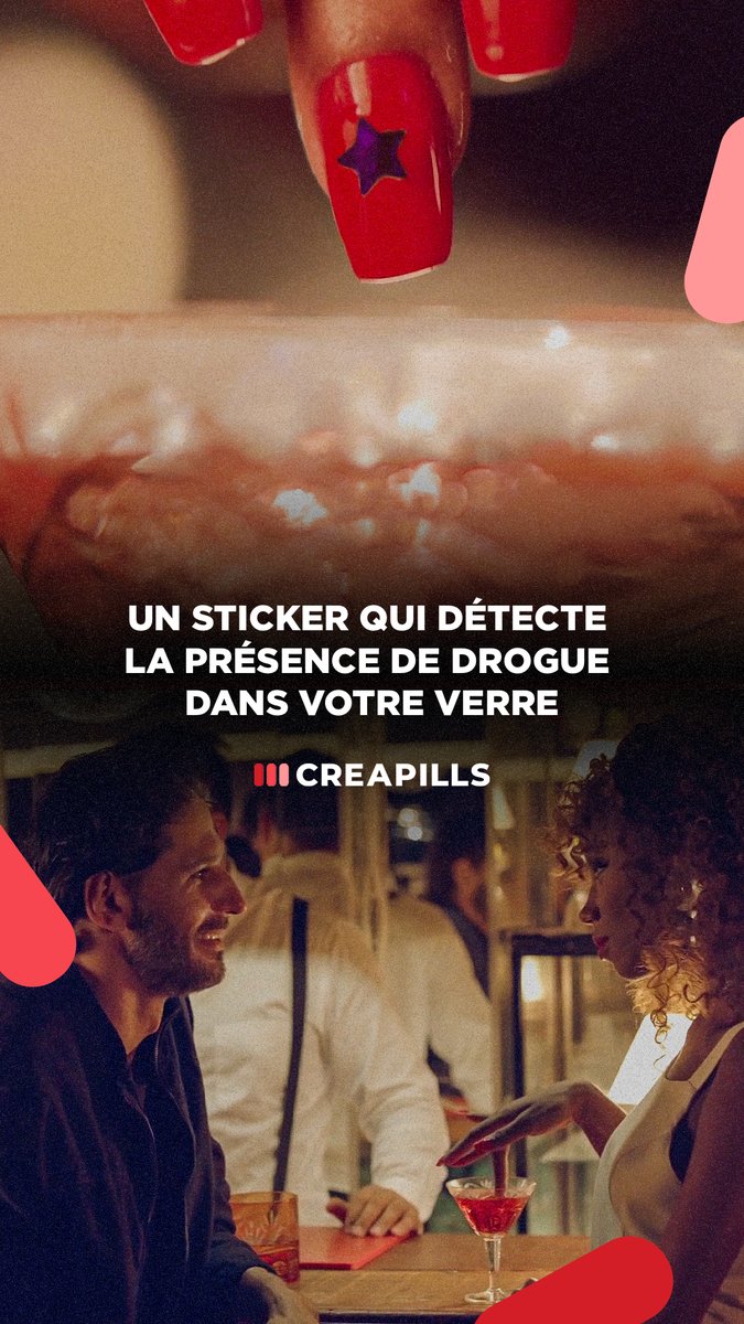 Une solution simple et discrète pour repérer une drogue dans un verre avant qu’il ne soit trop tard.