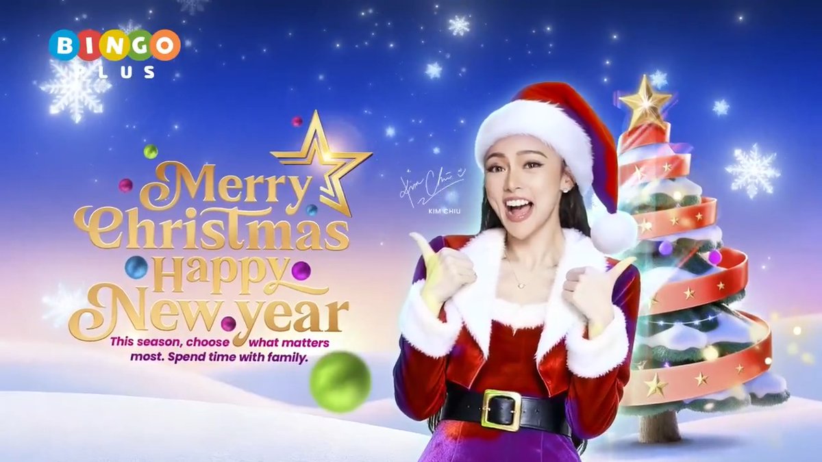 Ang bilis ng panahon… Pasko na ulit! 🎄 Kahit busy, piliin pa rin ang yakap, kwento, at family bonding. With BingoPlus, always choose the moments that matter.
