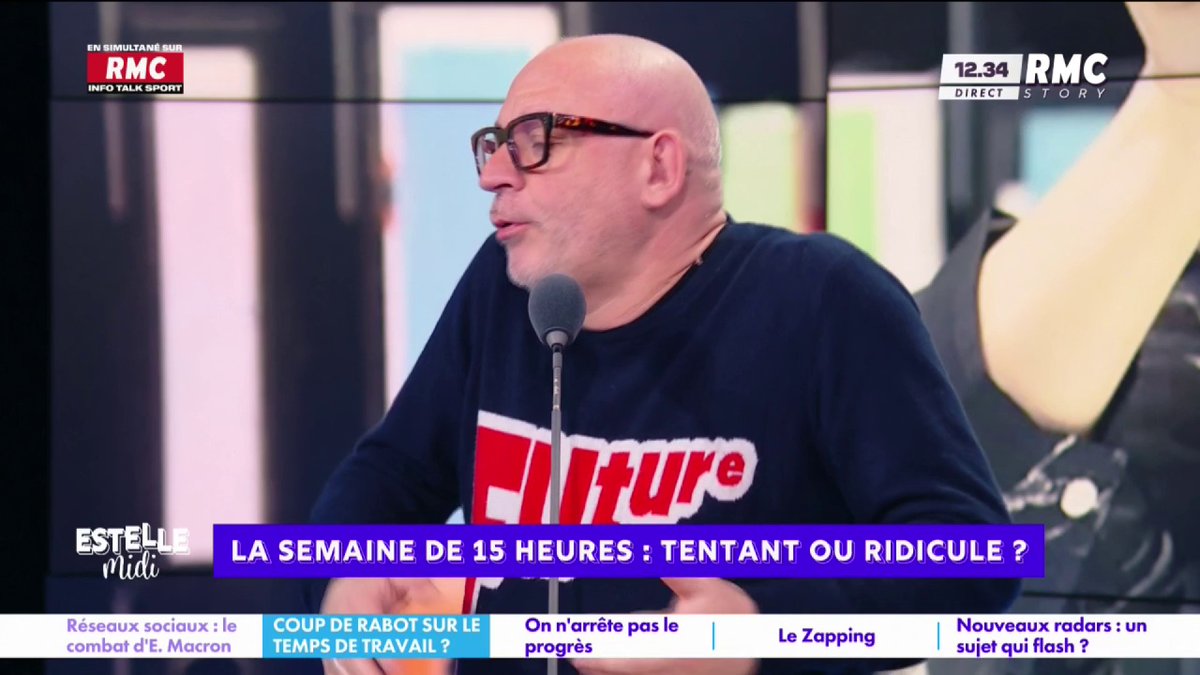👨💻 La semaine de 15 heures 🎙️ frédéric hermel🇫🇷 : "C'est du n'importe quoi ! Avant Noël, un peu d'humour ça fait du bien... Ce n'est pas Aymeric Caron qui m'énerve, ce sont les gens qui votent pour lui ! Quand on a bossé un peu, on sait que ce n'est pas possible !" #EstelleMidi