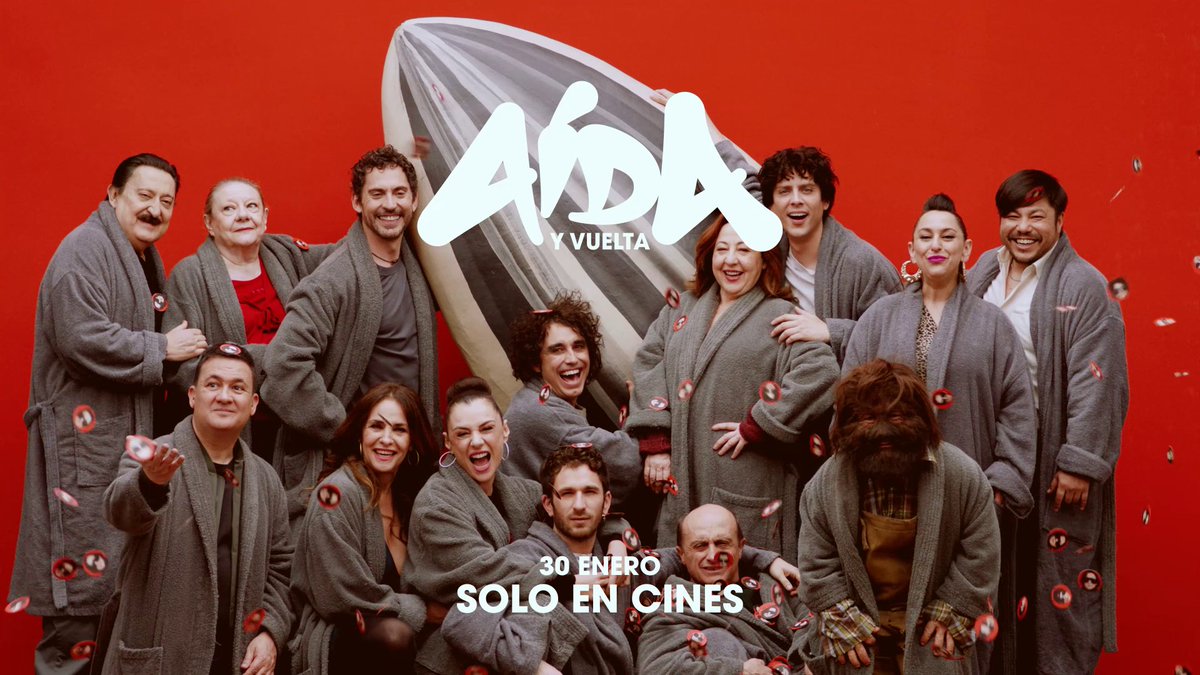 🎥 #AídayVuelta no es solo el regreso de #Aída, también es una vuelta de tuerca que da un giro a todo y enseña el otro lado. Estreno el 30 de enero solo en cines
