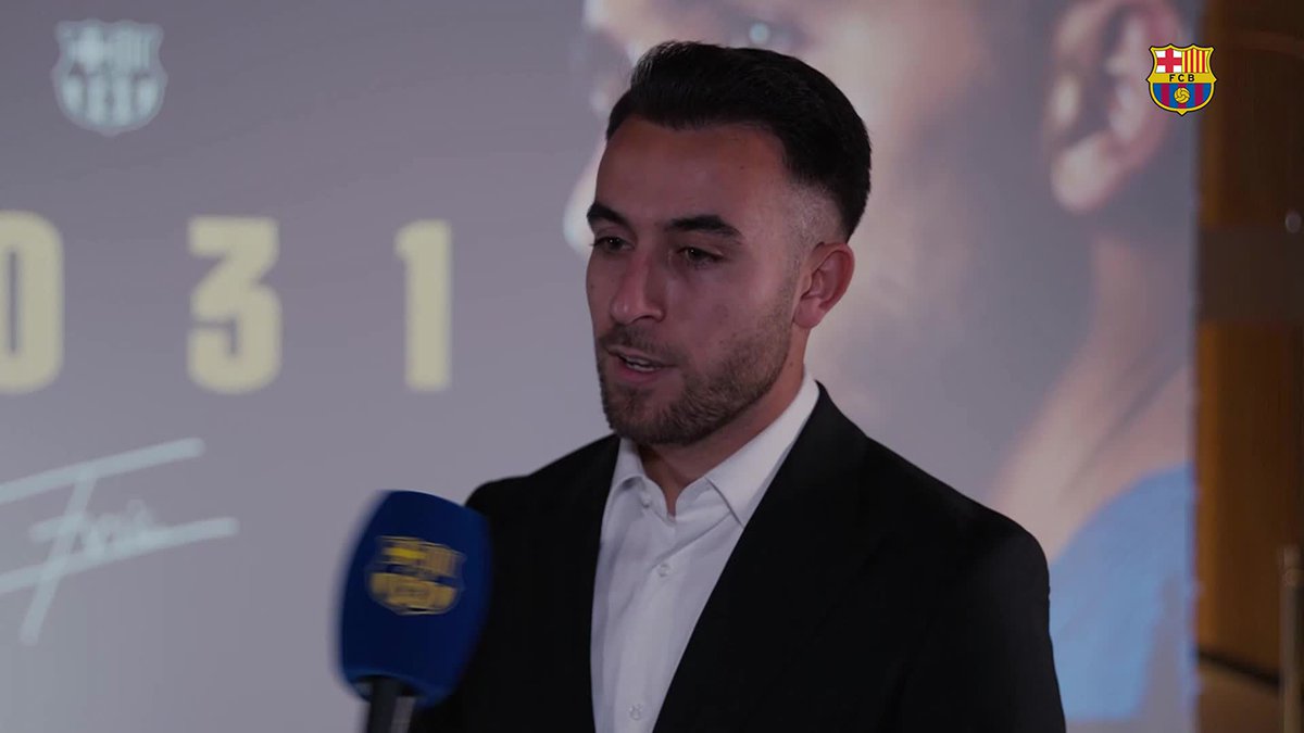 Eric speaks after signing his new deal 🫡