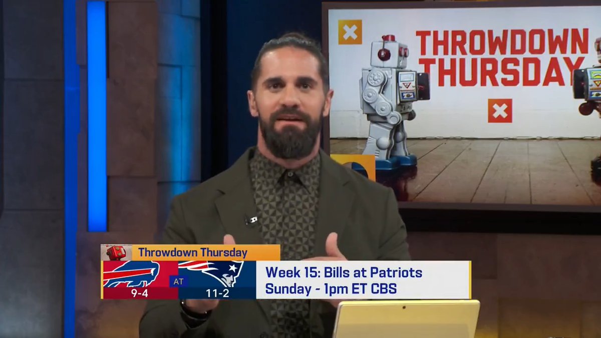 "He's going to will his team forward, because that's the kind of player he is." Seth Rollins believes in Josh Allen to lead the Buffalo Bills to victory on Sunday 🦬