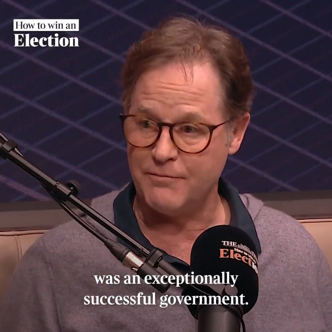 “The Lib Dems kind of just need to get over it a bit.” The Liberal Democrats must be open to another coalition government, says former leader @NickClegg. 🗳️ How To Win An Election 🎙️ @HugoRifkind | @PollyMackenzie | Daniel Finkelstein