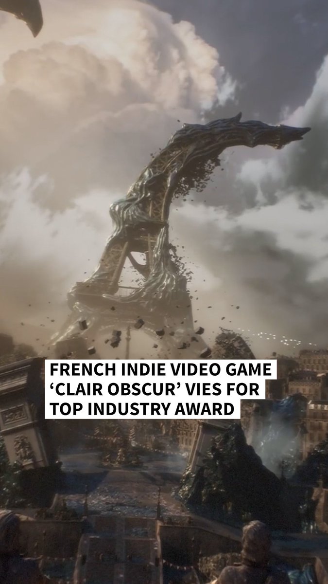 VIDEO: 🇫🇷 🎮 French indie video game hit vies with global giants for award Runaway success this year for "Clair Obscur: Expedition 33" could be crowned with a Game of the Year title at the Game Awards in Los Angeles, the industry's equivalent of the Oscars #AFPVertical