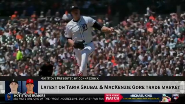 .Jon Morosi shares the latest on the trade market for Tarik Skubal and MacKenzie Gore ⬇️ #MLBNHotStove