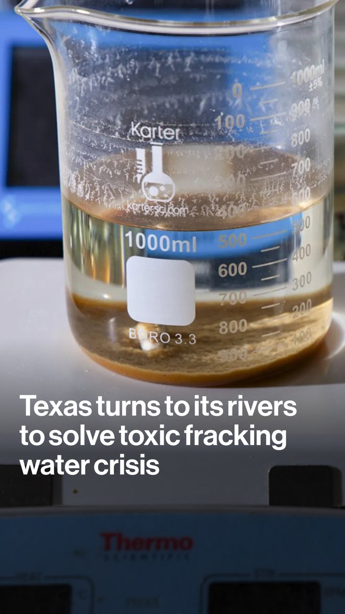 As the oil industry's toxic fracking water crisis grows, Texas has a potential solution: issue permits to allow companies to pump treated wastewater into the state's rivers. David Wethe reports