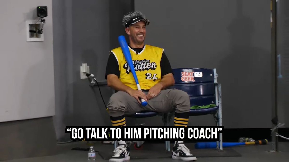 "Go talk to him pitching coach." and so i did.