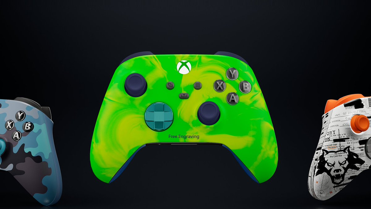 Create your own custom controller and get a free engraving 🎮 ​​ Save up to 20% on Xbox controllers and reduced prices on components on Xbox Design Lab: