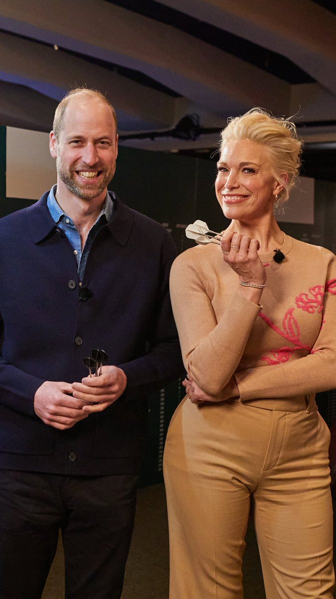On this day last year, Prince William and Hannah Waddingham. met at Alexandra Palace to talk about everything The Earthshot Prize and our Finalists have accomplished - and to test their darts skills. Do you remember this iconic moment?