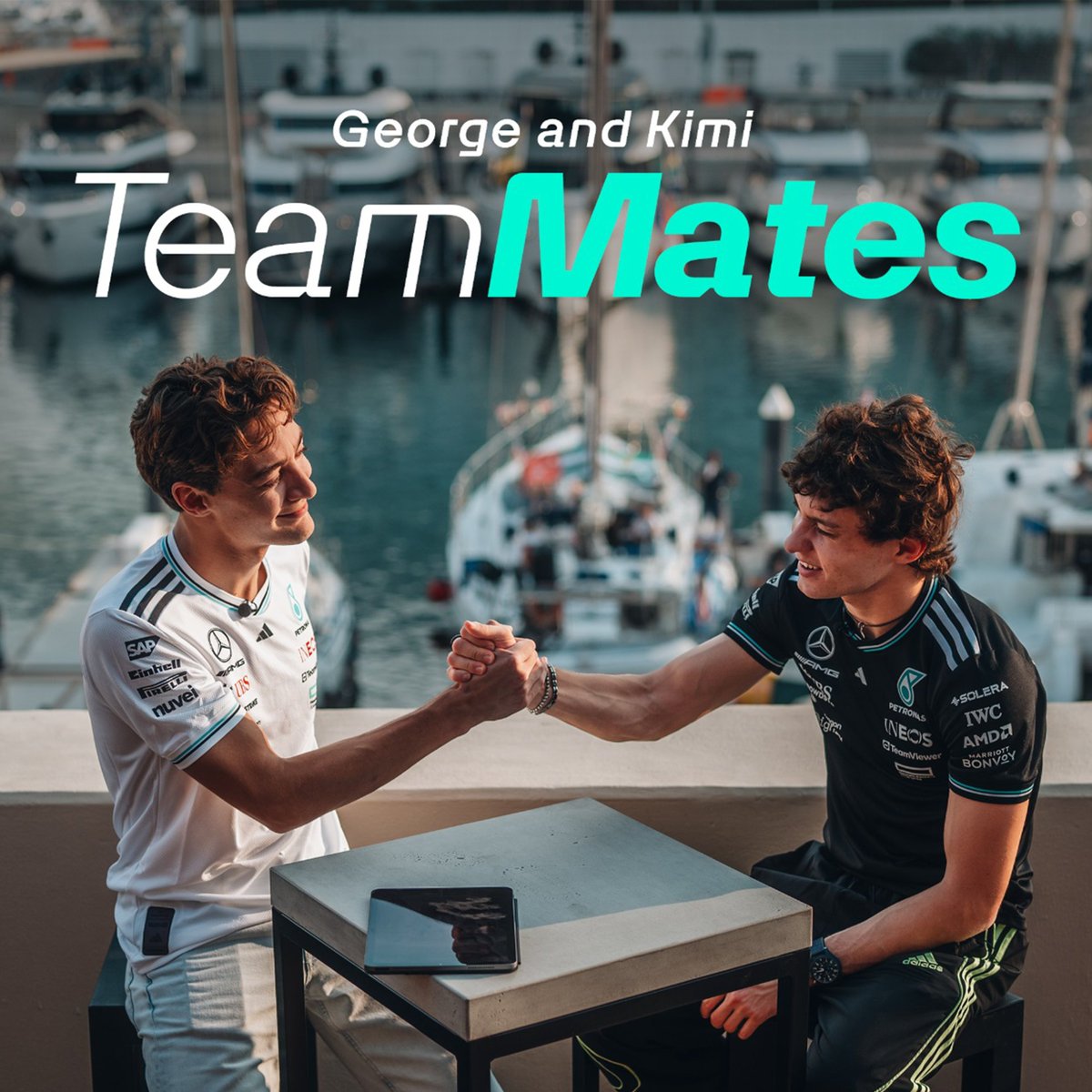 Russonelli Year One ✅ Sitting down with George and Kimi to debrief their first season together as TeamMates 🤝